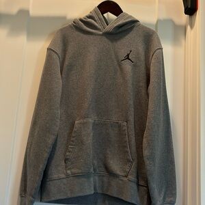 Jordan youth extra large gray sweatshirt